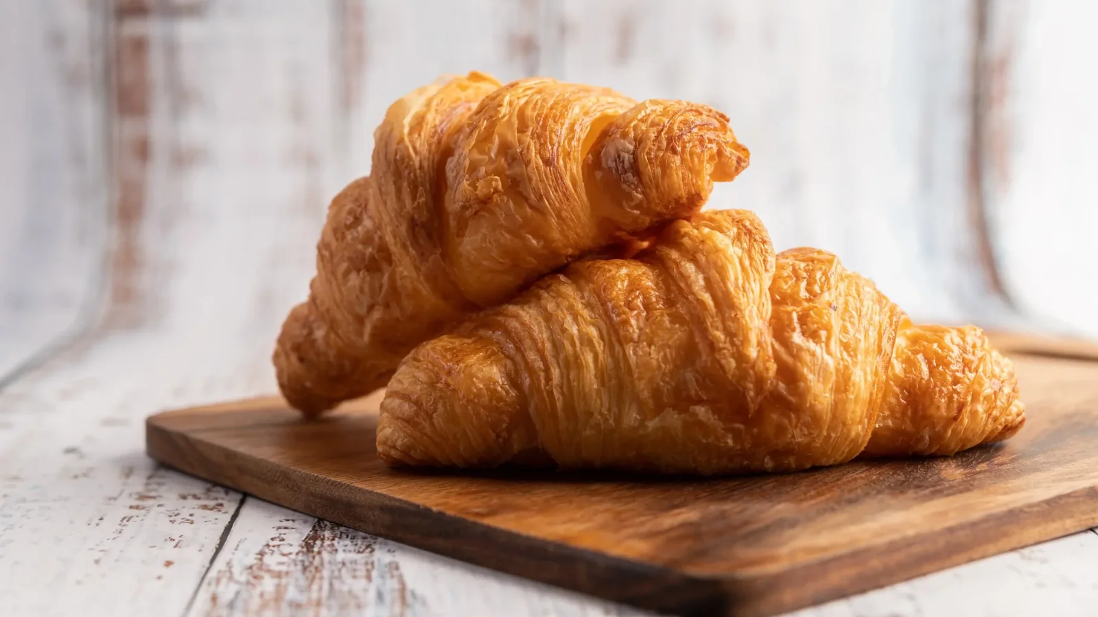 Classic French Butter Croissants