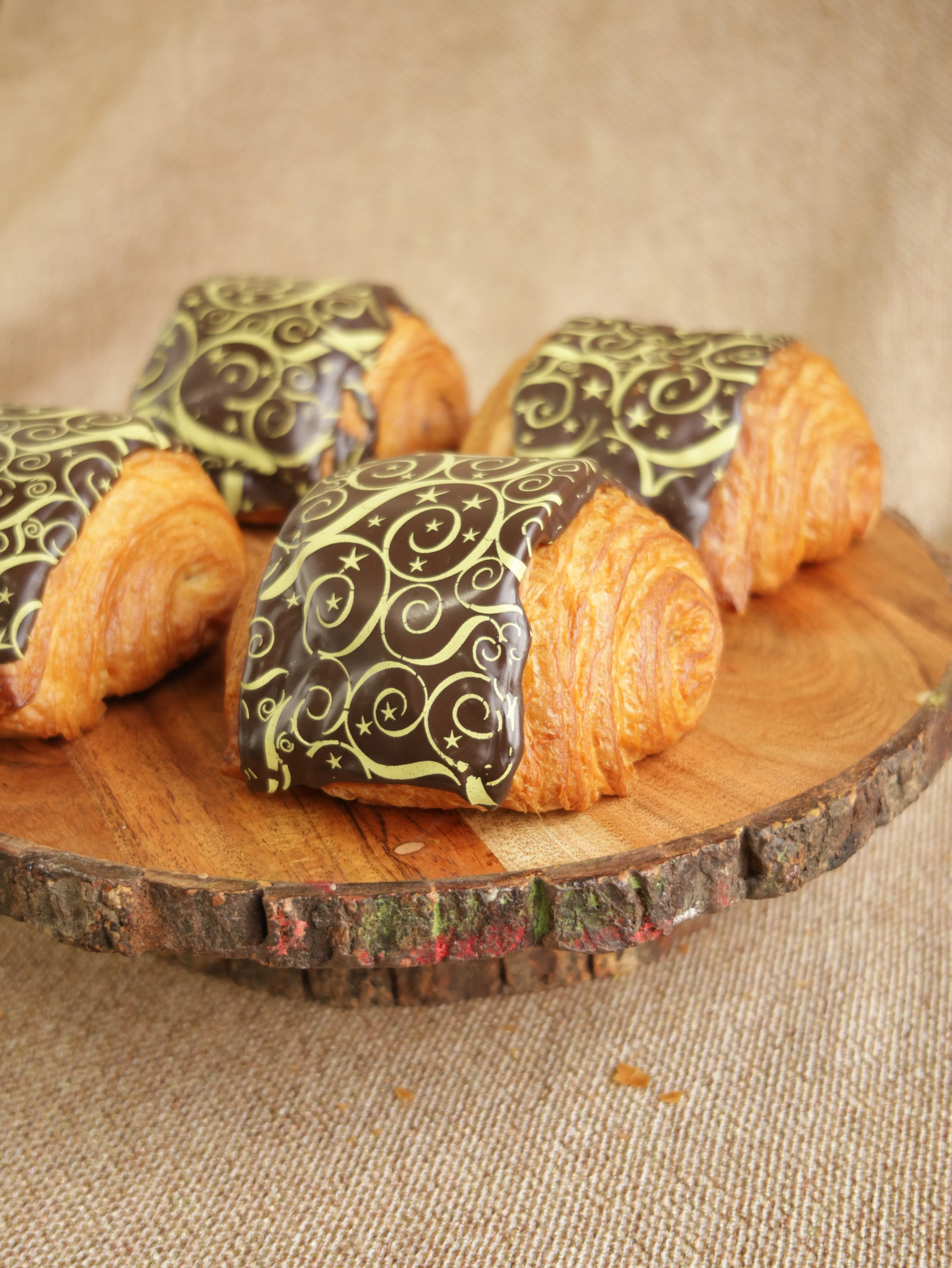 Puff pastry baking session