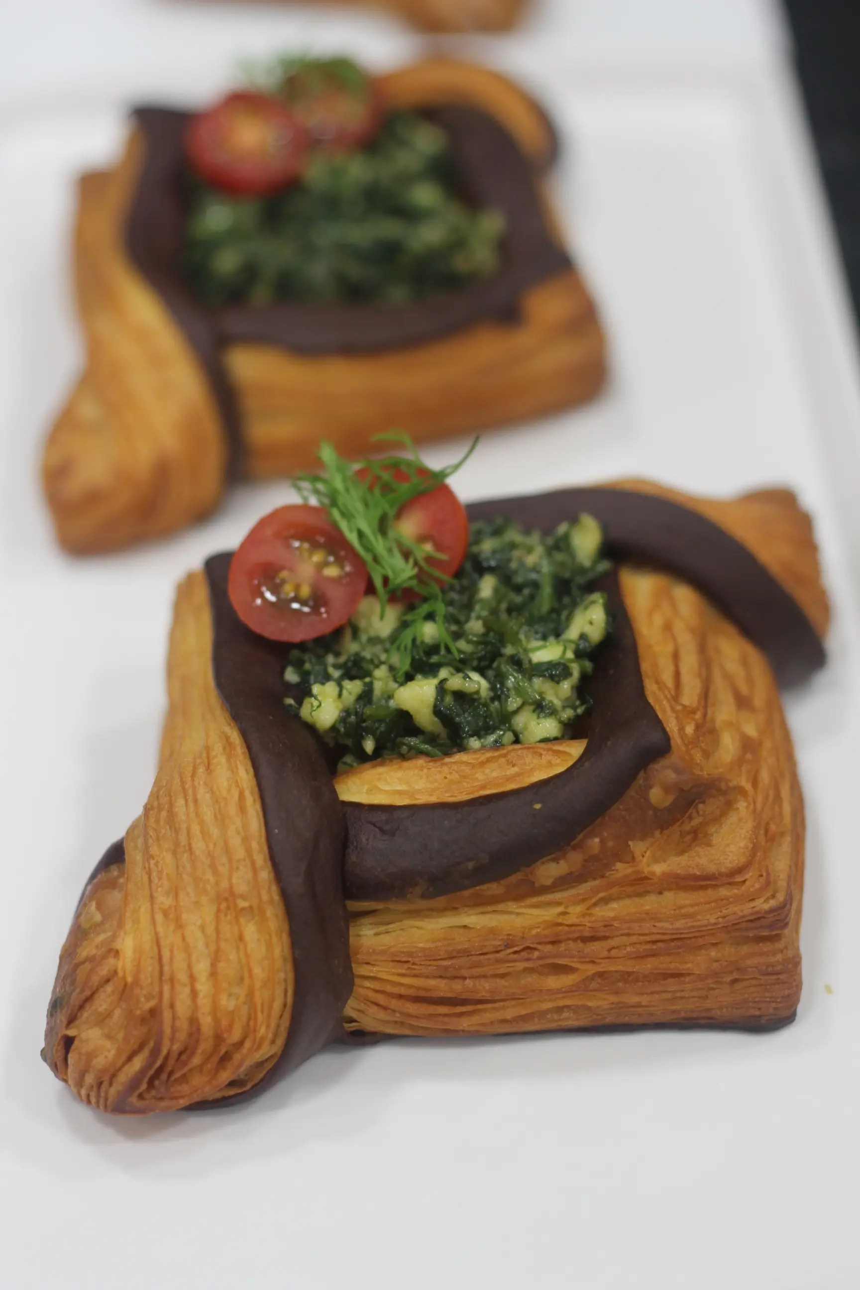 Puff pastry baking session