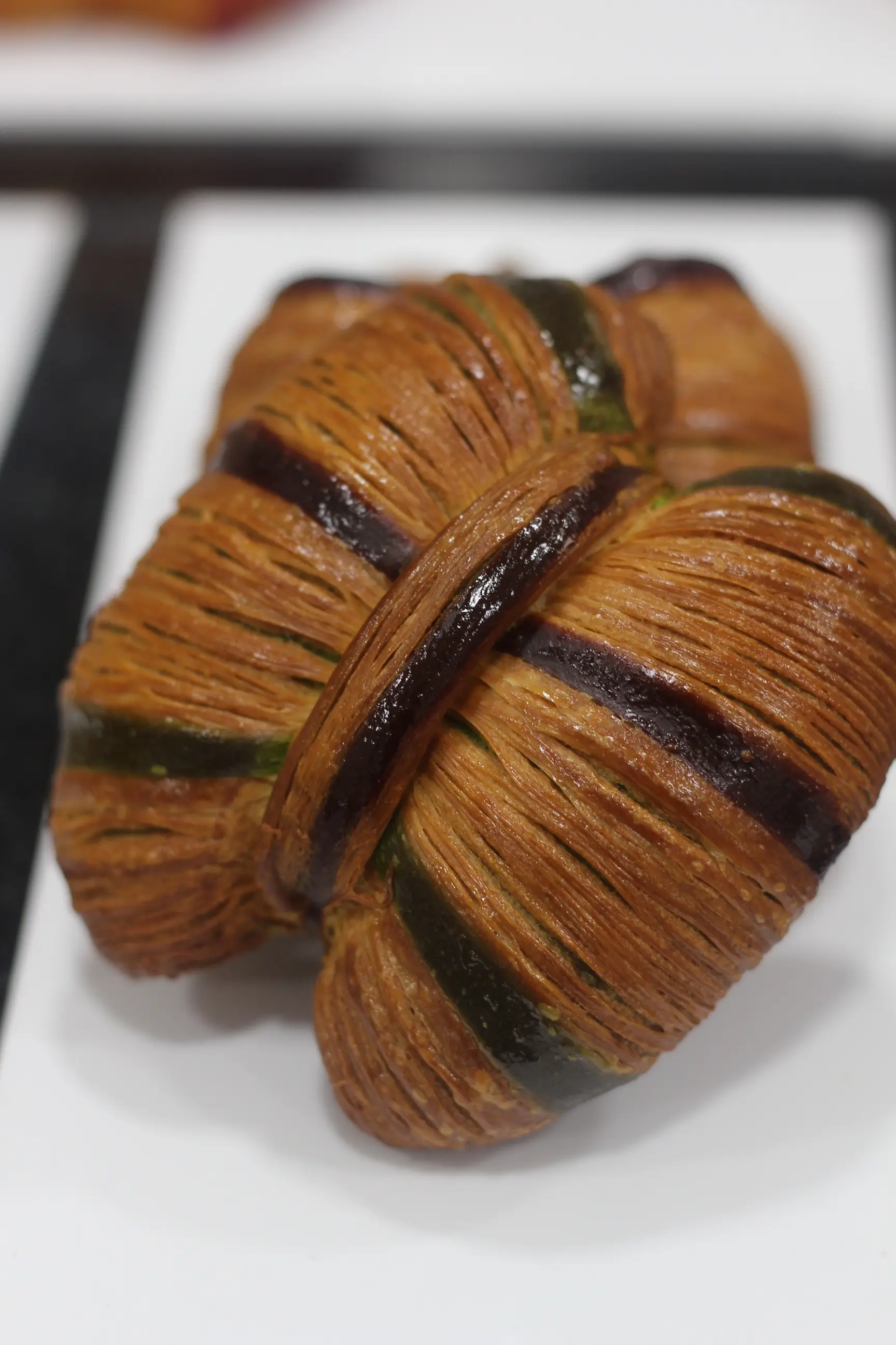 French puff pastry preparation