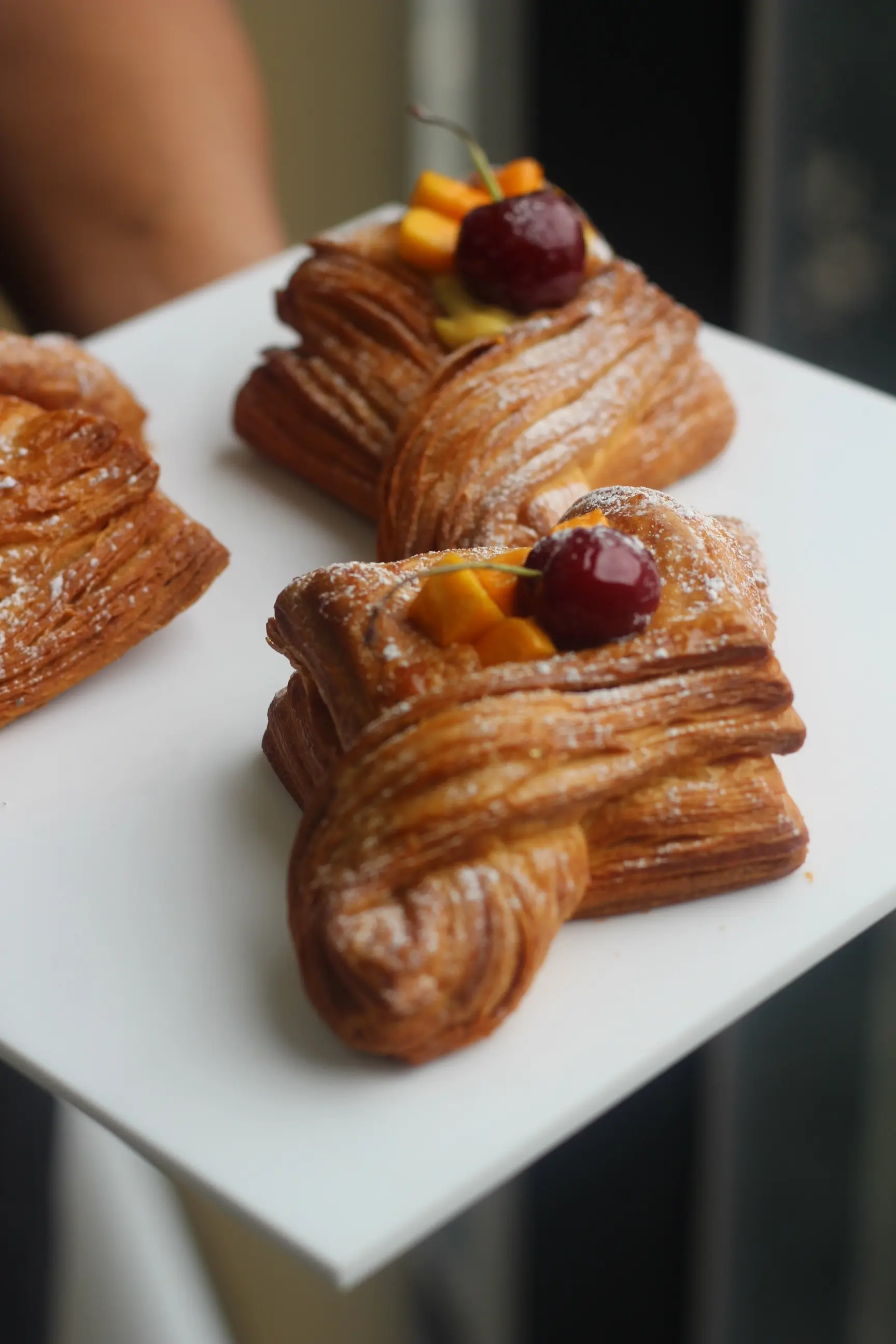 Puff pastry baking session